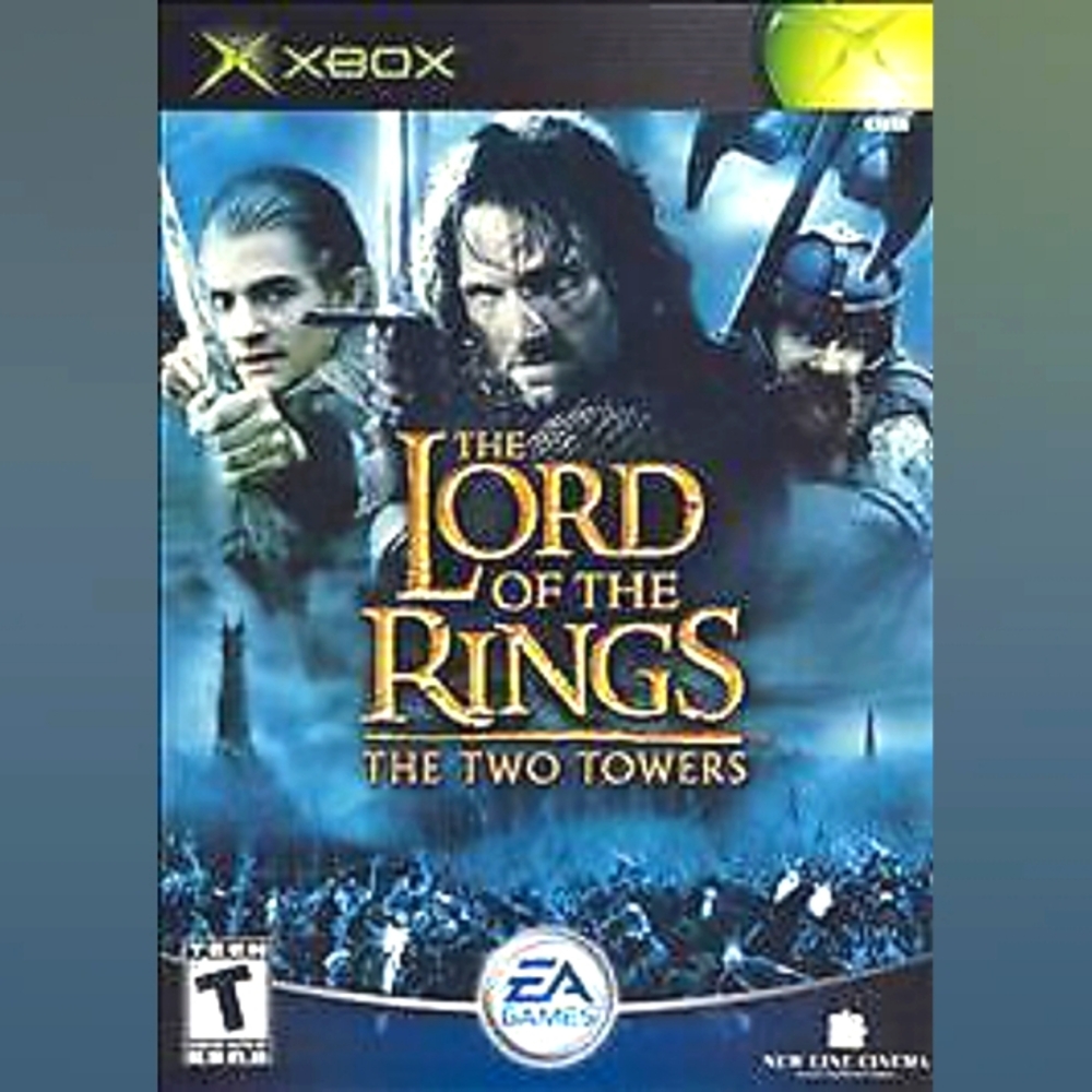 Lord of The Rings Two Towers 🔥 Original Microsoft Xbox 🎮 Vintage Video Games